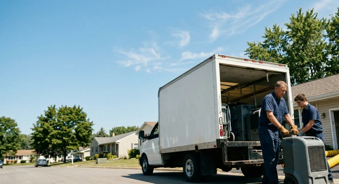 Water Damage Cleanup in Coalton, OH near me